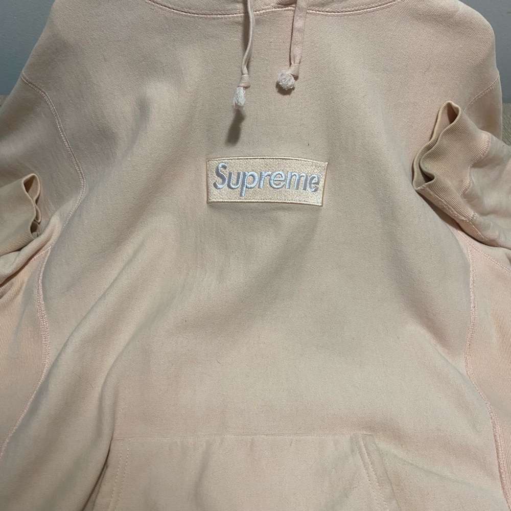 2016 Supreme Peach BOGO Hoodie